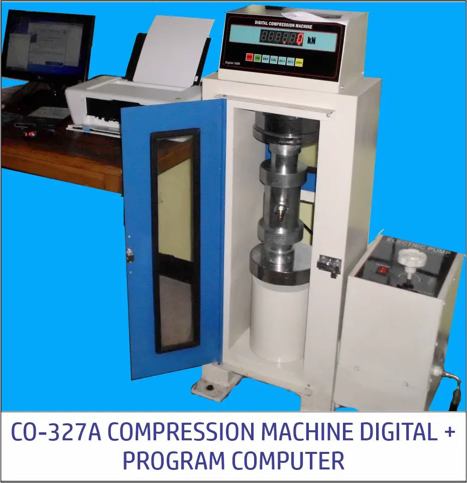 CO-327A COMPRESSION MACHINE DIGITAL + PROGRAM KOMPUTER